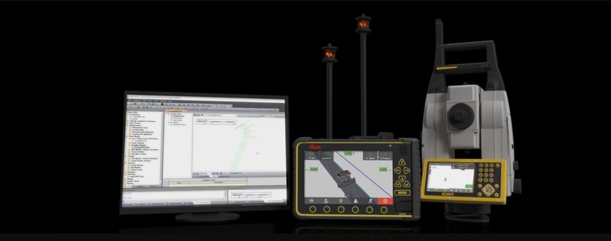 Leica Geosystems introduces stringless paving on the one-for-all Leica MC1 software platform